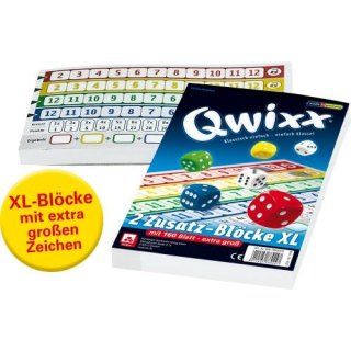 Qwixx Zusatz-Bloecke XL