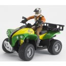 Bruder bworld Quad mit Fahrer