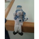 Schneemann "Sitzfigur" 10cm