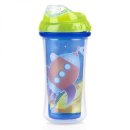 NUBY ISO Trinkbecher 270ml Isolierflasche Rakete