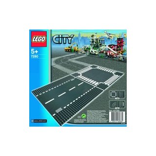 Lego City Gerade Straße und Kreuzung (7280)