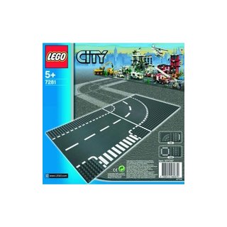 Lego City T-Kreuzung und Kurve (7281)