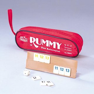 Reise-Rummy Tasche 106 Spielsteine