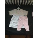 Kleid mit Leggins rose Gr. 62/68