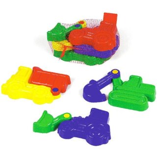 Sandformen beweglich, 3 i. Netz
