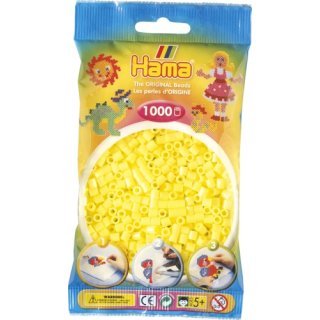 HAMA Perlen pastell Gelb 1.000Stück