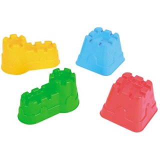 Burg-Sandform, 2-fach sotiert,Höhe 9cm