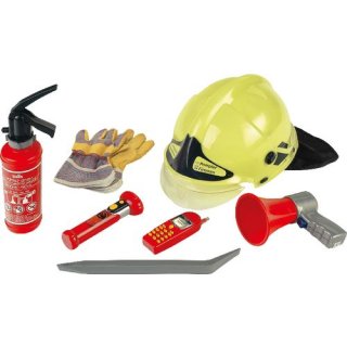 Feuerwehr-Set m. Helm 7tlg.