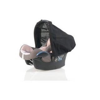 BABY-PLUS Sonnenverdeck Babyschale schwarz