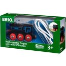 BRIO Schwarze Akku-Lok mit Mini-USB