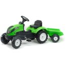 Tret-Traktor mit Hänger grün 2-5 J.