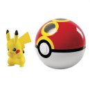 TOMY T18532  Pokeball für Unterwegs - Pikachu im Ball