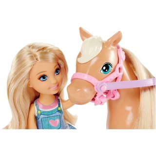 Mattel Barbie Chelsea und Pony