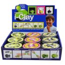 i-Clay Superknete sortiert glow, magnetisch oder...