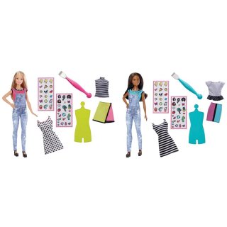 Mattel Barbie DIY Emoji Style Puppe Sortiert