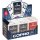 ASS 22564061 COPAG® 100% Plastik Poker Jumbo Index rot, 4 Corner, 55 Karten im Format 63 x 88 mm, in
