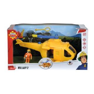 Feuerwehrmann Sam - Hubschrauber Wallaby II mit Figur