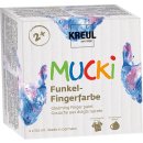MUCKI Funkel-Fingerfarben 4er Set  150 ml