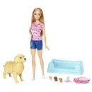 Mattel Barbie Hundemama, Welpen & Puppe