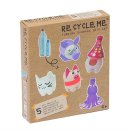 ReCycleMe Bastelspaß für 5 Modelle (Katze,...