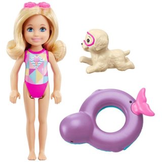 Mattel Barbie Magie der Delfine - Chelsea & Farbwechsel-Rettungsring