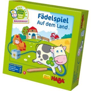 Haba Meine erste Spielwelt Bauernhof Fädelspiel Auf dem Land