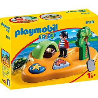Playmobil Playmobil 1.2.3 Pirateninsel (9119)