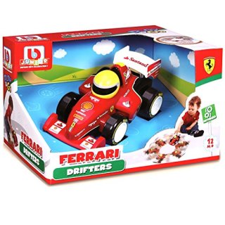bbJunior Spielzeugauto mit Sound, Ferrari Drifters Ferrari F14 rot