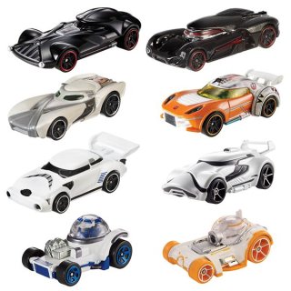 Mattel Hot Wheels FJF77  Star Wars Character Car/Carship, sortiert