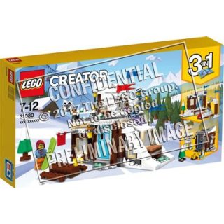 LEGO® Creator Modulares Wintersportparadies