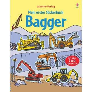 Mein erstest Stickerbuch Bagger