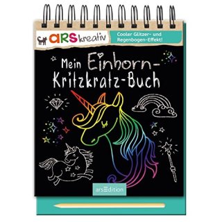 Mein Einhorn-Kritzkratz-Buch