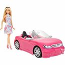 Mattel FPR57 Barbie Glam Cabrio mit Puppe