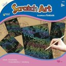 Kratzbilder Scratch Art sortiert Regenbogenbilder Basteln