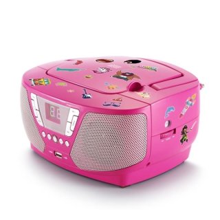Tragbares CD/Radio - Kids pink NEU