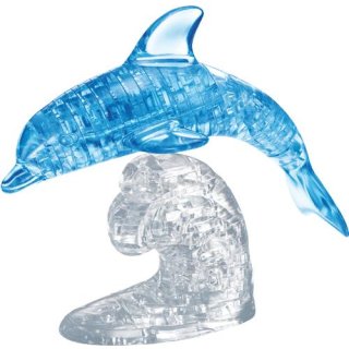 Pz. Puzzles 3D Crystal Delfin blau 10