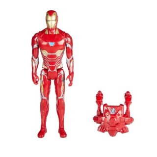 Hasbro E0606100 Avengers Titan Hero Power FX Iron Man mit Power FX Pack