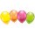 Ballons rund neon 8 Stück, Umfang 75-80 cm