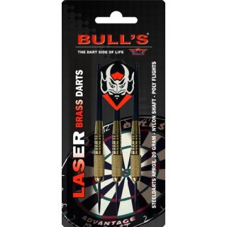 Bulls 3 Steeldart Laser Brass