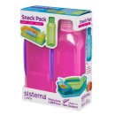 Sistema Snack Pack sortiert Snach Box + Trinkflasche SET
