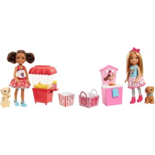 Mattel Barbie FHP66 - Chelsea Puppen mit Spielstand Sortiment (2)