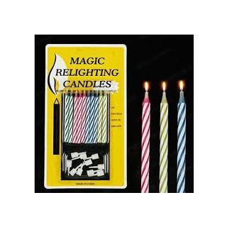 Magische Geburtstagskerzen 10 stück für Feier Party