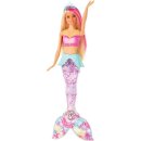 Mattel GFL82 Barbie Glitzerlicht Meerjungfrau (mit Licht)
