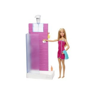 Mattel FXG51 Barbie Deluxe-Set Möbel Shower & Puppe