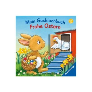Ravensburger 43785 Flad, Mein Gucklochbuch: Frohe Ostern