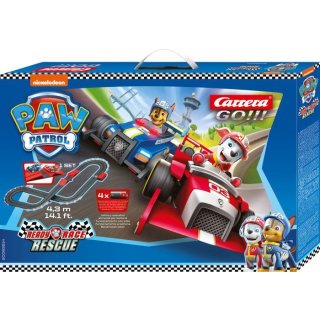 CARRERA GO!!! BATTERY OPERATED - PAW PATROL - READY RACE RESCUE