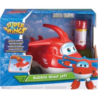 Super Wings Jett Spielfigur mit Seifenblasenfunktion