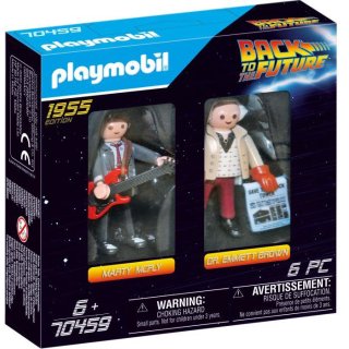 PLAYMOBIL 70459 Back to the Future Marty Mcfly und Dr. Emmett Brown