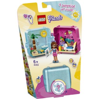 LEGO&reg; Friends Magische W&uuml;rfel 41412 Olivias Sommer W&uuml;rfel - Strandtag