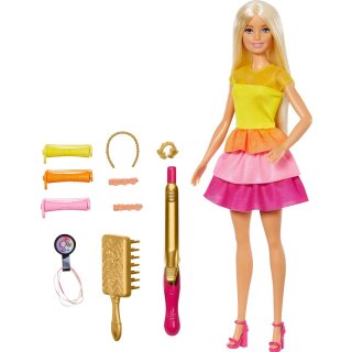 Mattel GBK24 Barbie Ultimate Curls Puppe (blond)